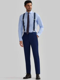 Trajes|Trajes-Alvaro Moreno PANTALON GALES SLIM Azul