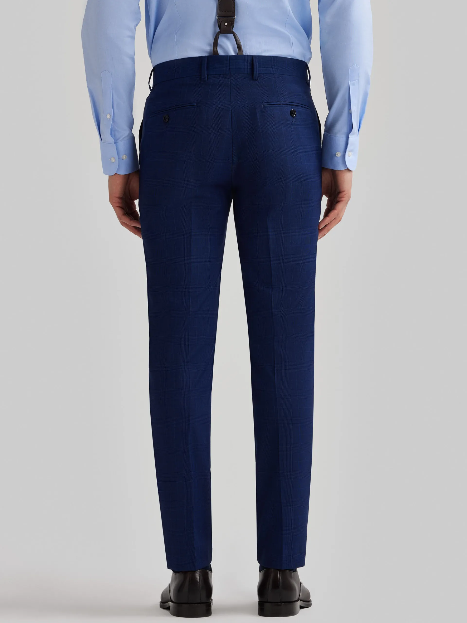 Trajes|Trajes-Alvaro Moreno PANTALON GALES SLIM Azul
