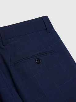 Trajes|Trajes-Alvaro Moreno PANTALON GALES SLIM Azul Marino