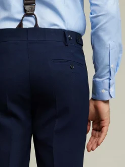 Trajes|Trajes-Alvaro Moreno PANTALON INFLUENCER Azul Marino