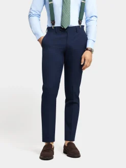 Trajes|Trajes-Alvaro Moreno PANTALON MICRO BIRD Azul Marino