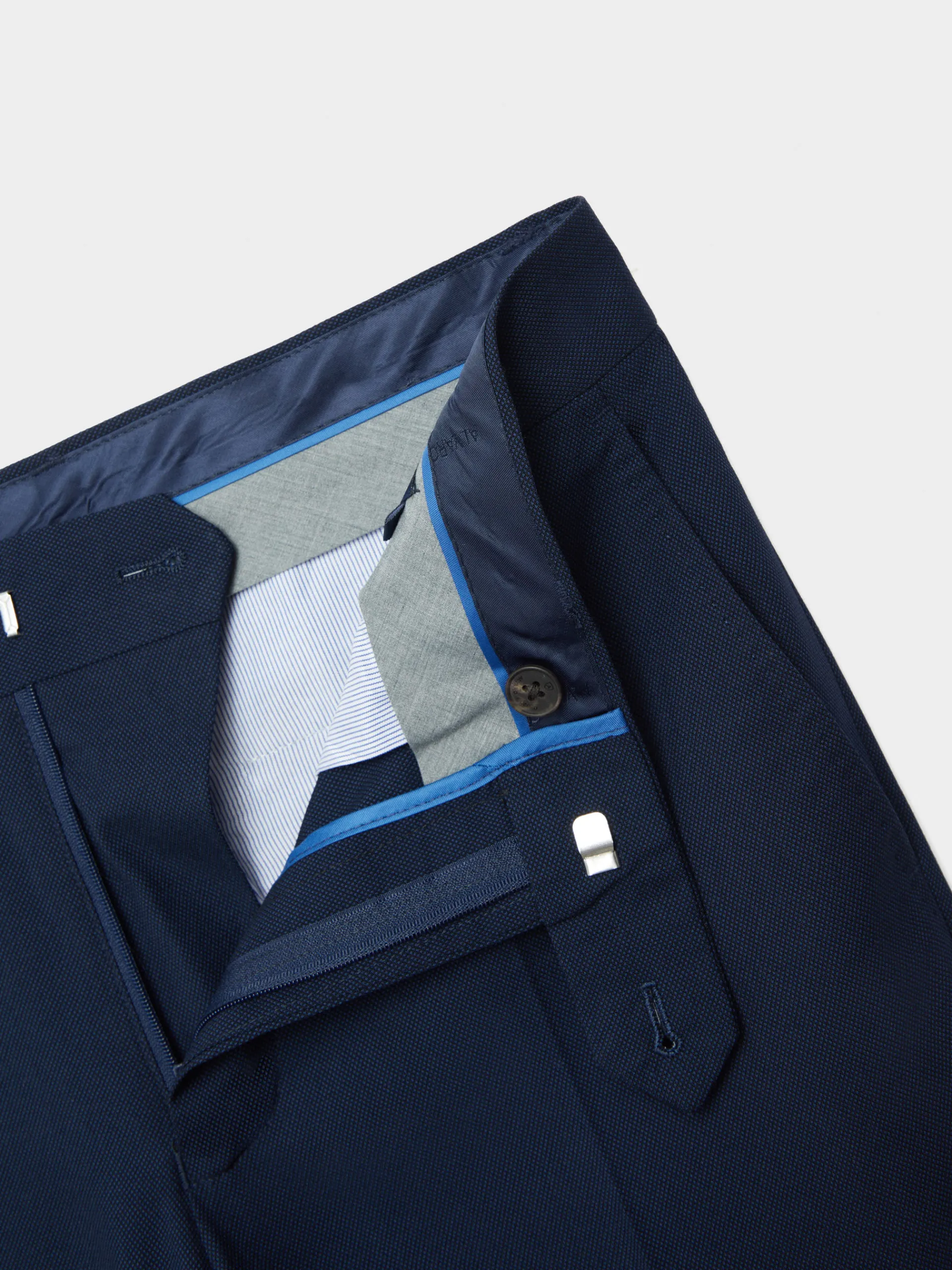 Trajes|Trajes-Alvaro Moreno PANTALON MICRO BIRD Azul Marino