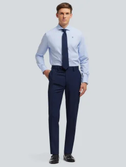 Trajes|Trajes-Alvaro Moreno PANTALON MICRO BIRD Azul Marino