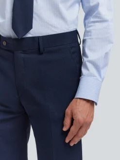 Trajes|Trajes-Alvaro Moreno PANTALON MICRO BIRD Azul Marino