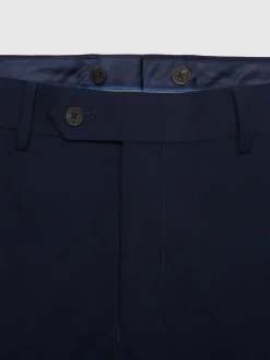 Trajes|Trajes-Alvaro Moreno PANTALON MICRO BIRD Azul Marino