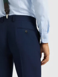 Trajes|Trajes-Alvaro Moreno PANTALON MICRO BIRD Azul Marino