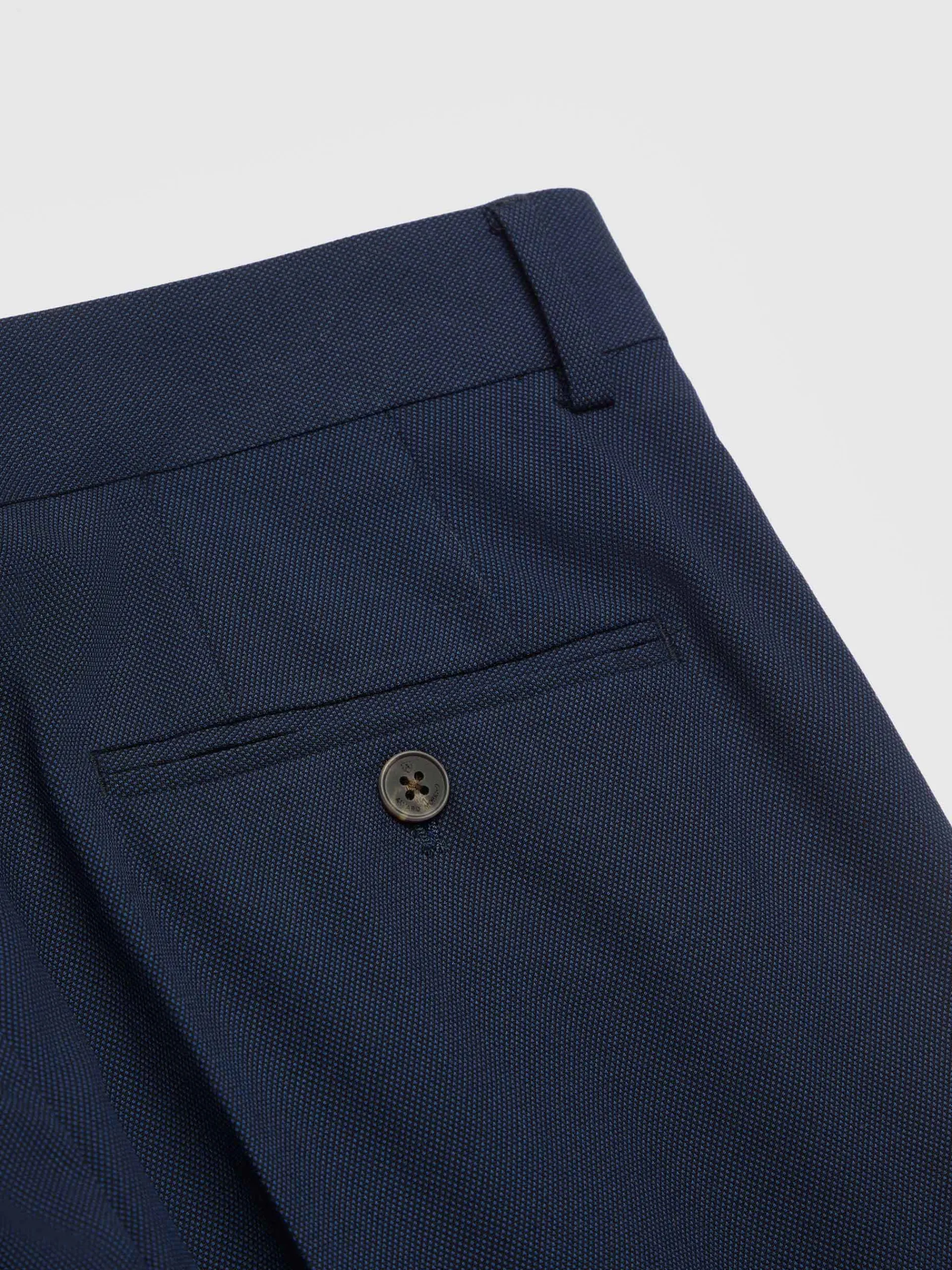 Trajes|Trajes-Alvaro Moreno PANTALON MICRO BIRD Azul Marino