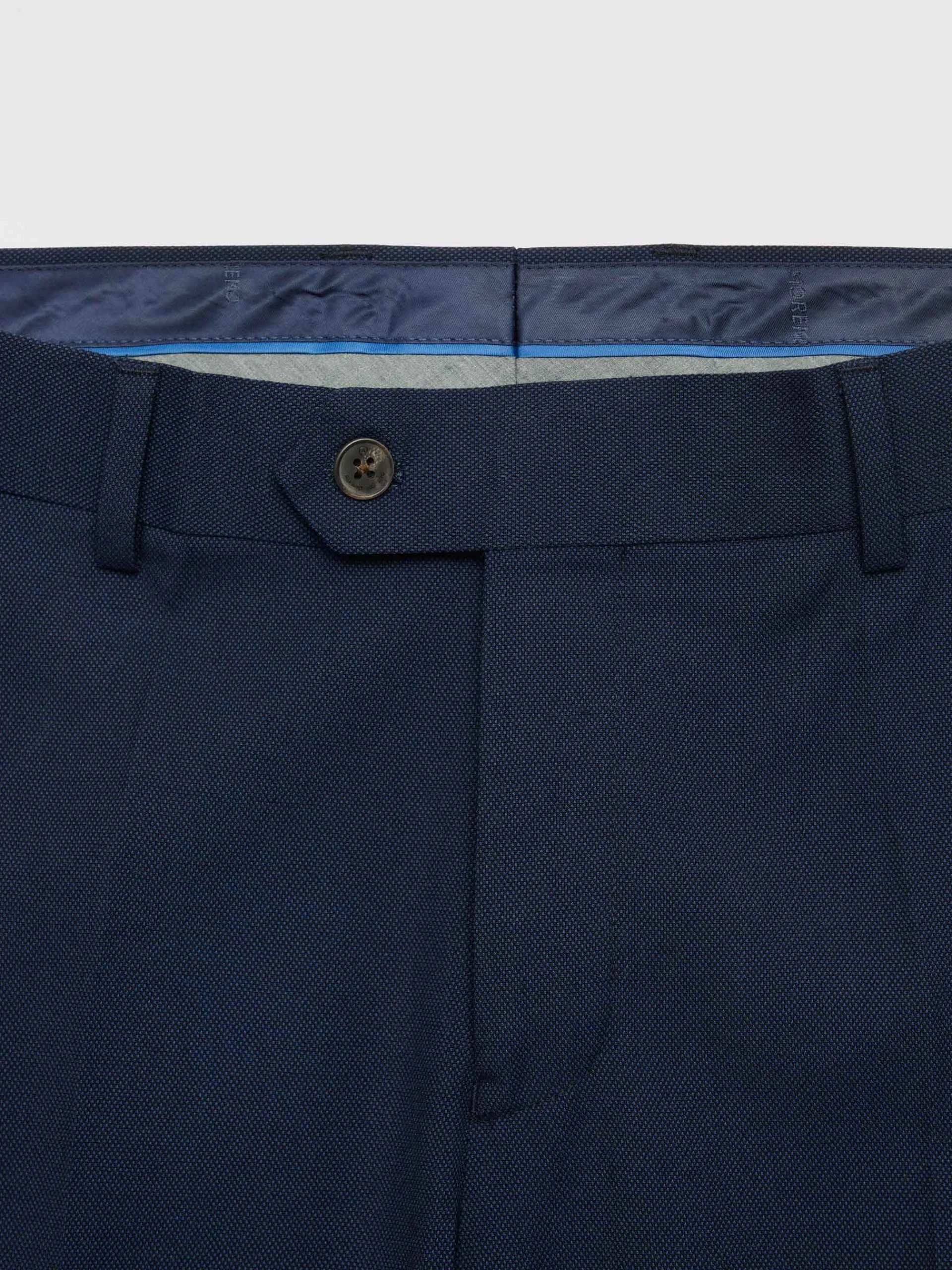 Trajes|Trajes-Alvaro Moreno PANTALON MICRO BIRD Azul Marino