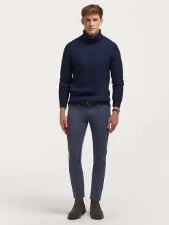 Casual-Alvaro Moreno PANTALON MICRO 5PKT Azul Marino