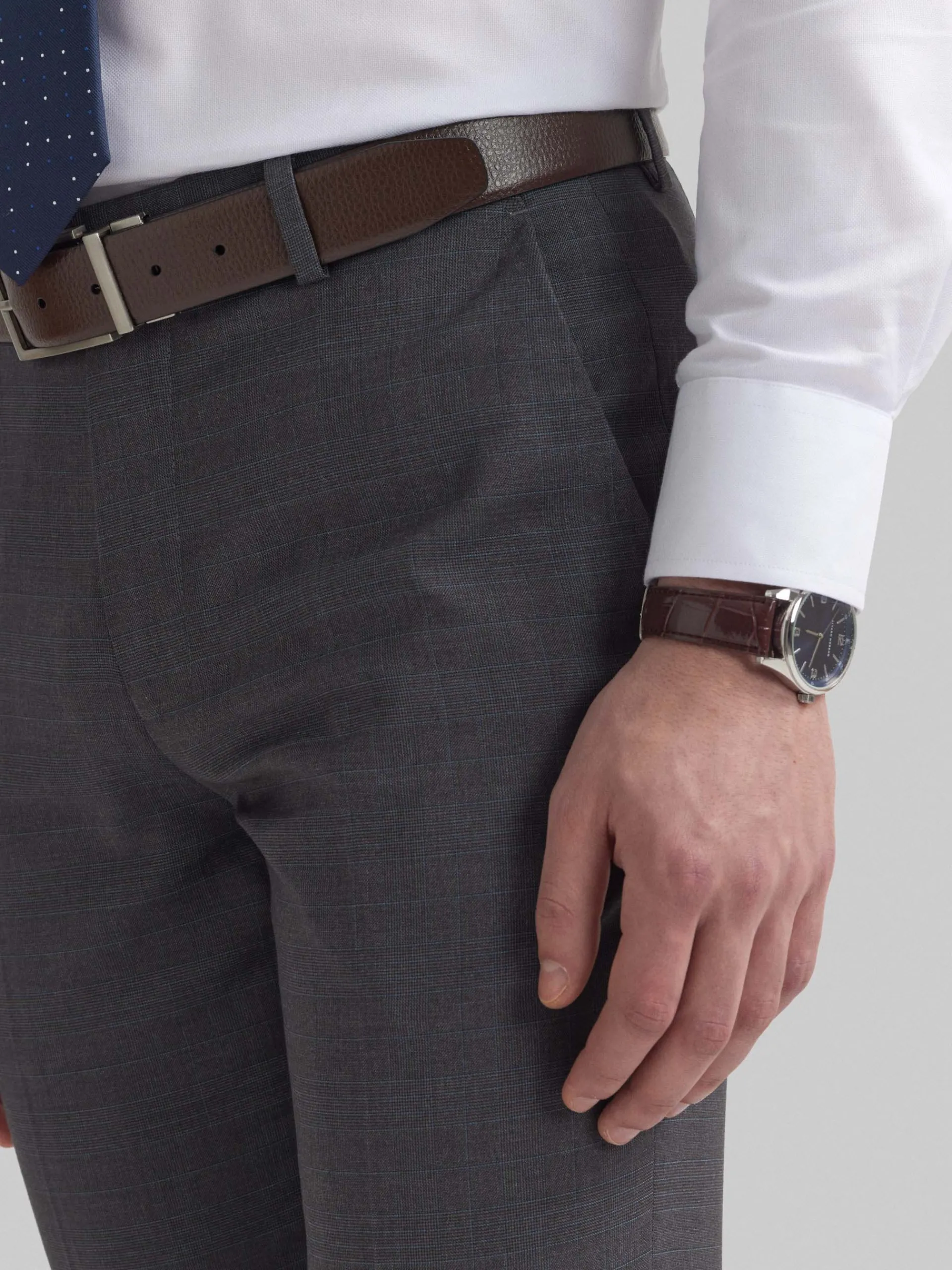 Trajes|Trajes-Alvaro Moreno PANTALON MILANO GALES Gris