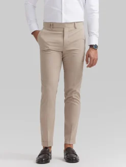 Trajes|Trajes-Alvaro Moreno PANTALON NAPOLI Beige