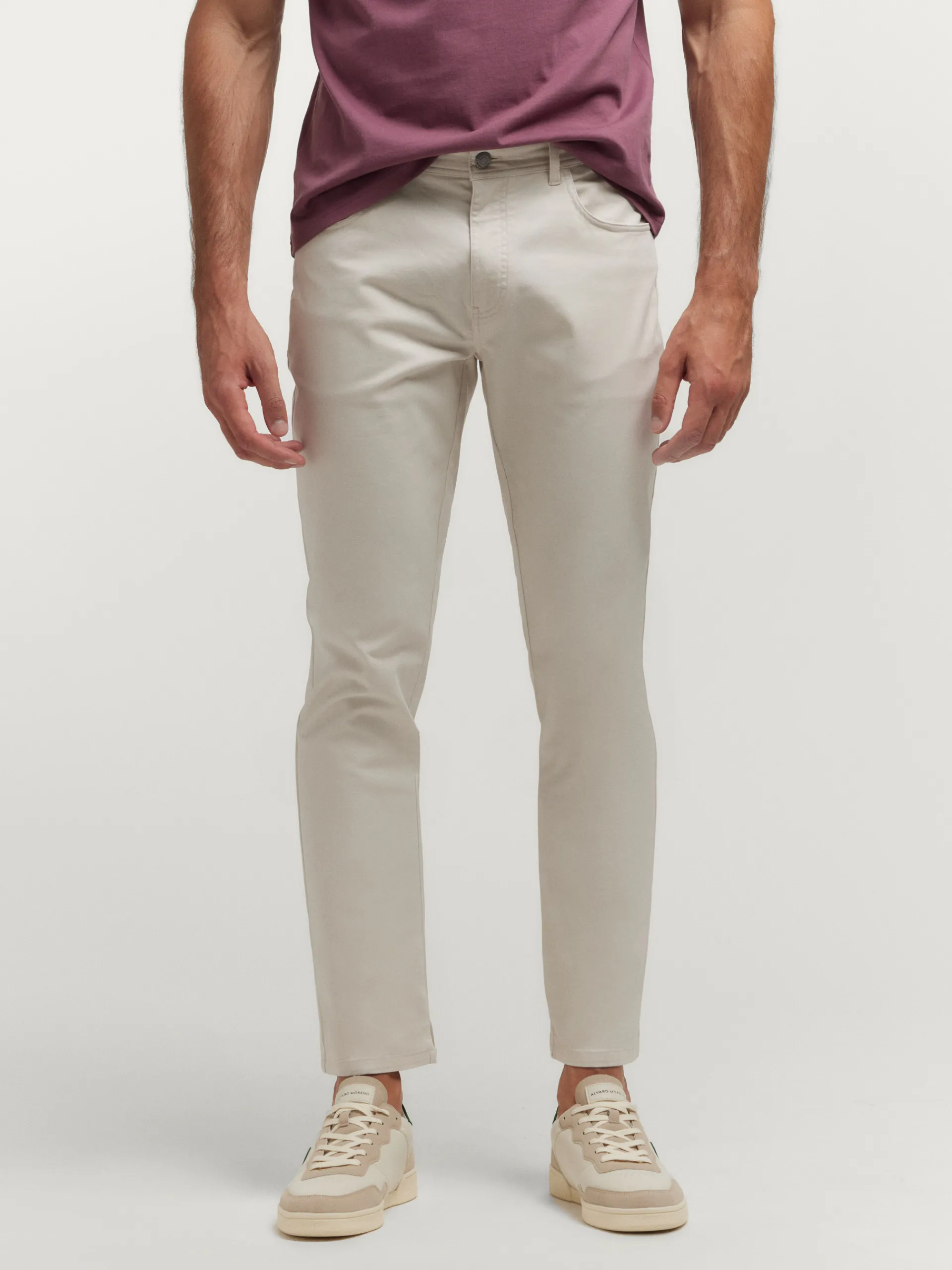 Teen|Casual-Alvaro Moreno PANTALON PIC PIC Crudo