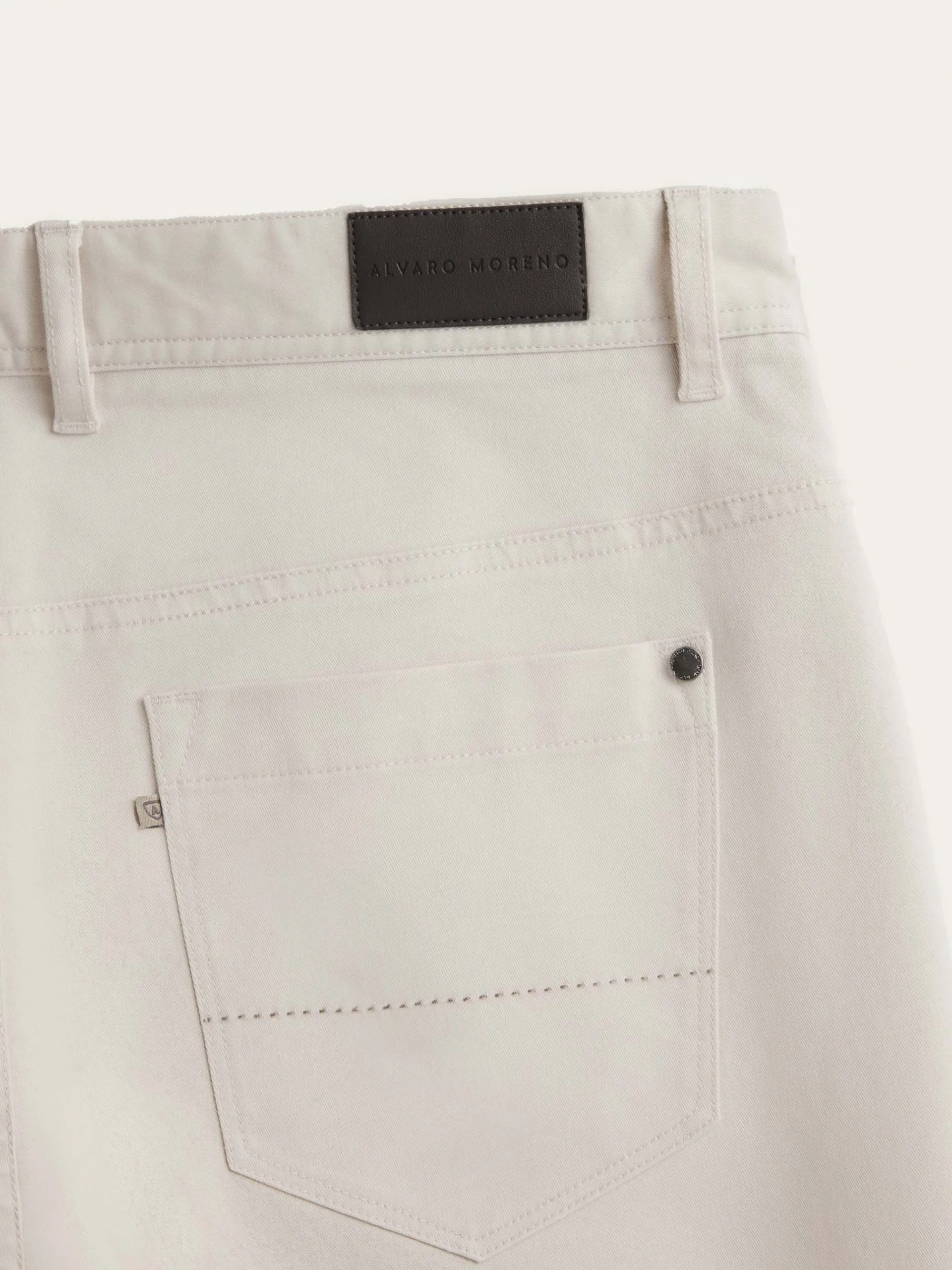 Teen|Casual-Alvaro Moreno PANTALON PIC PIC Crudo