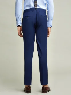 Trajes|Trajes-Alvaro Moreno PANTALON PLAIN SLIM Azul