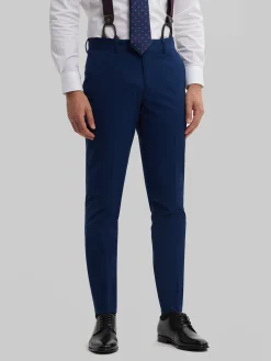 Trajes|Trajes-Alvaro Moreno PANTALON PLAIN SLIM Azul