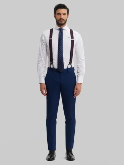 Trajes|Trajes-Alvaro Moreno PANTALON PLAIN SLIM Azul