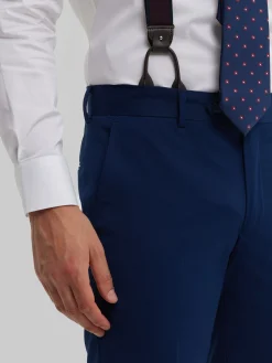 Trajes|Trajes-Alvaro Moreno PANTALON PLAIN SLIM Azul