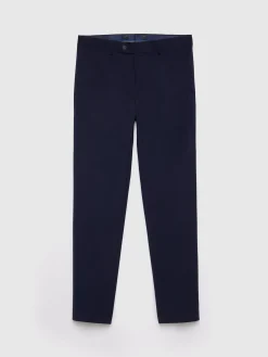 Trajes|Trajes-Alvaro Moreno PANTALON PLAIN SLIM Azul Marino