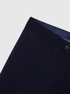 Trajes|Trajes-Alvaro Moreno PANTALON PLAIN SLIM Azul Marino