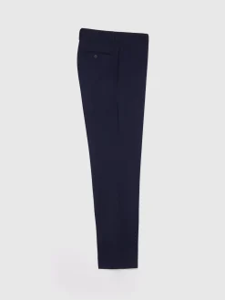 Trajes|Trajes-Alvaro Moreno PANTALON PLAIN SLIM Azul Marino