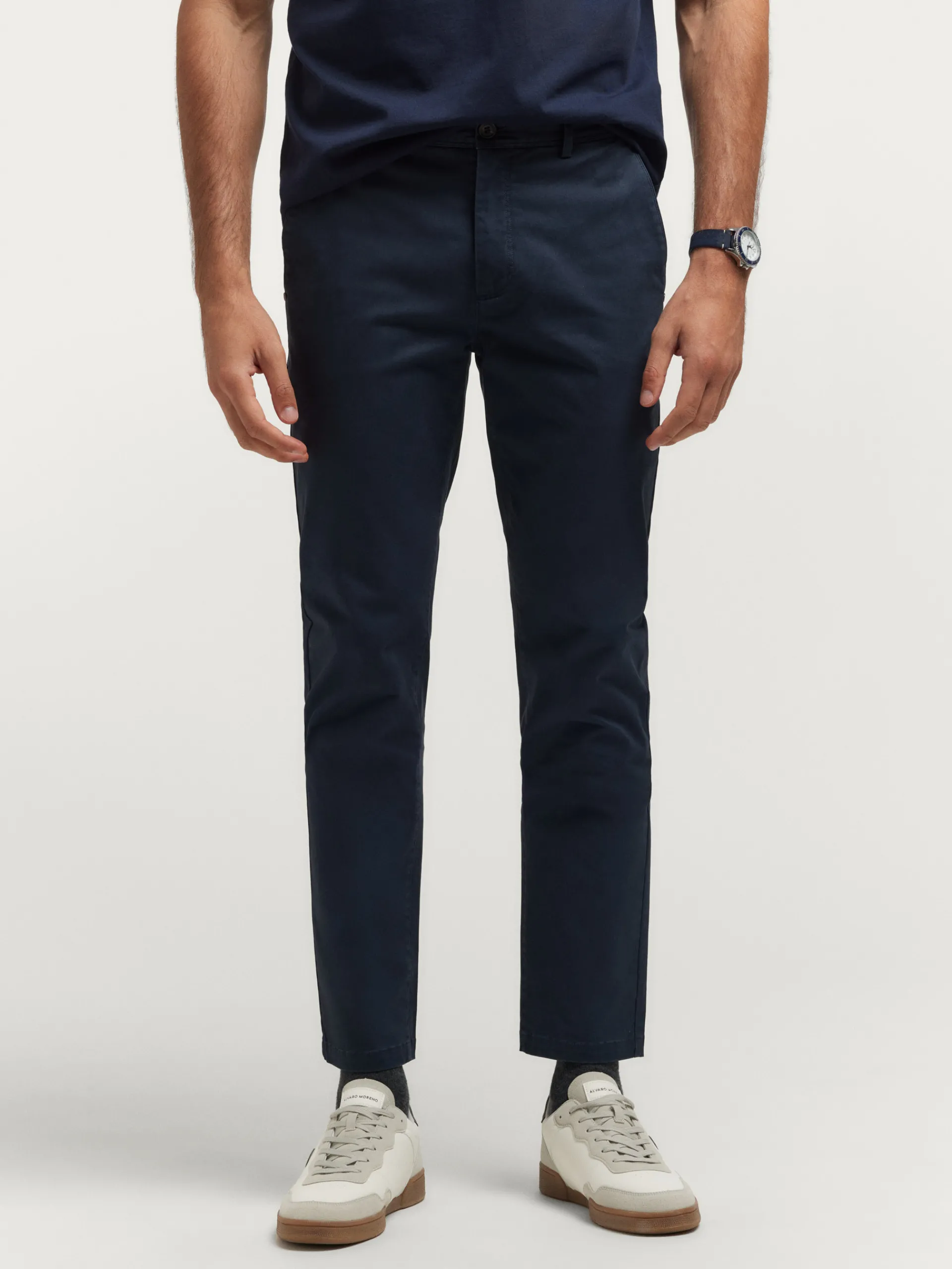 Chino-Alvaro Moreno PANTALON SLOT Azul