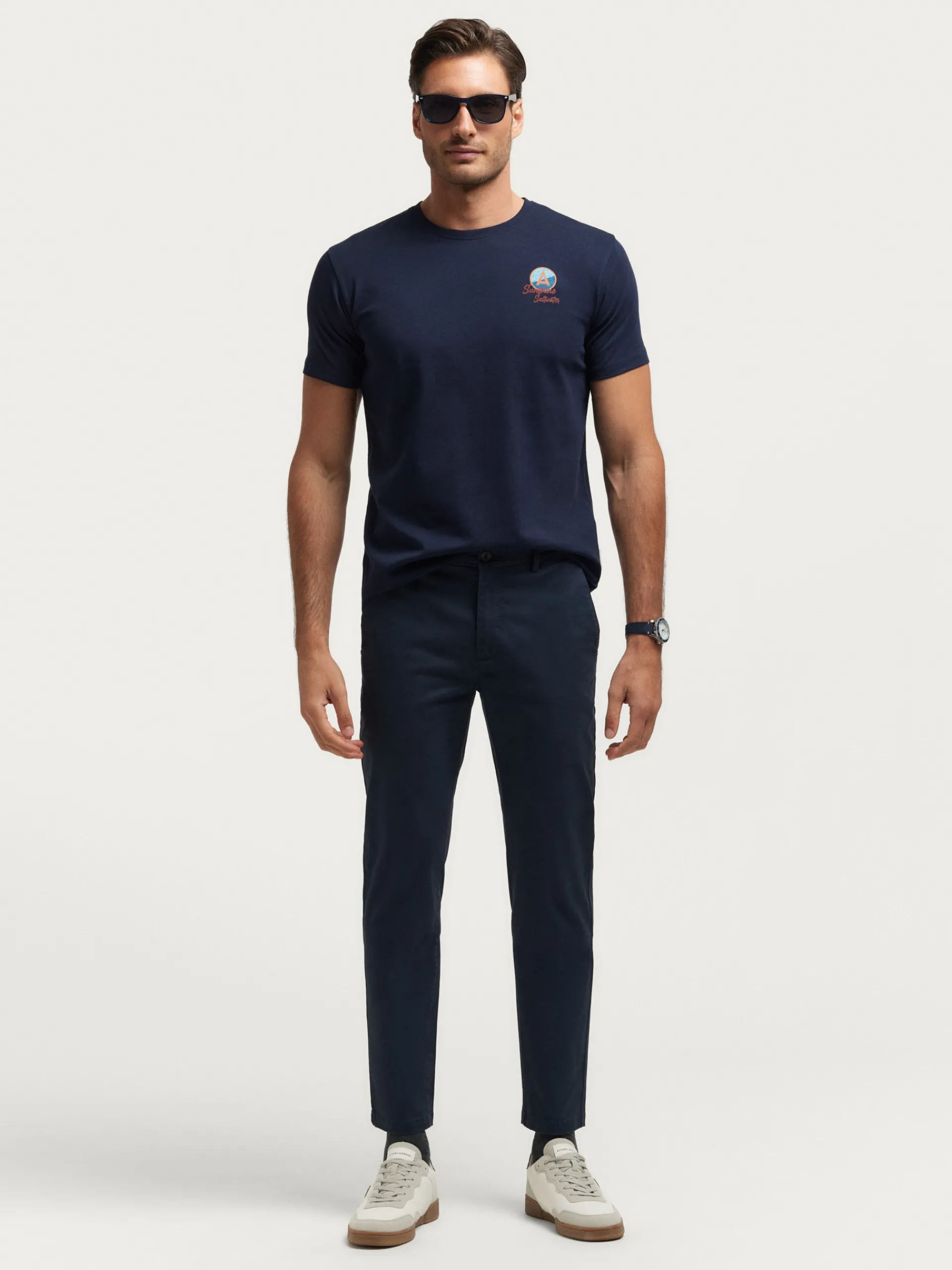 Chino-Alvaro Moreno PANTALON SLOT Azul