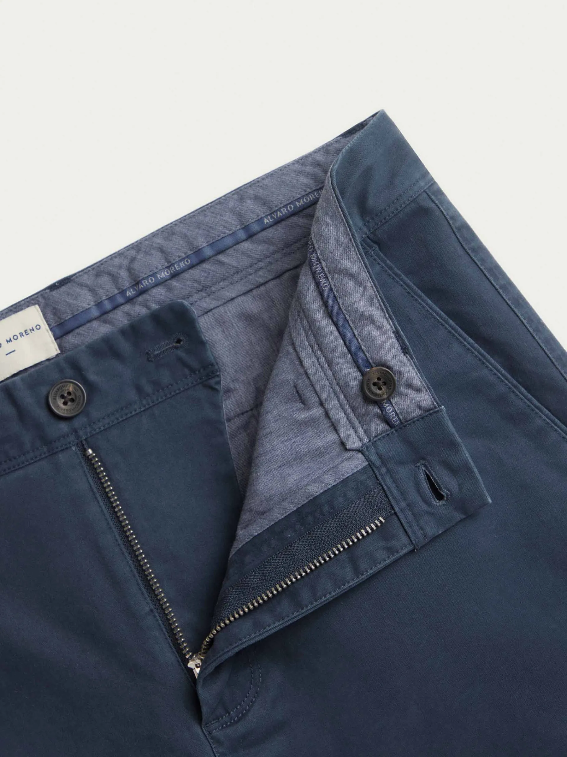 Chino-Alvaro Moreno PANTALON SLOT Azul