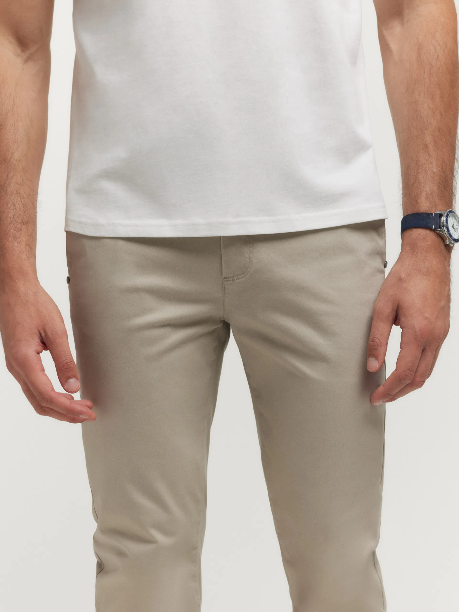 Chino-Alvaro Moreno PANTALON SLOT Beige