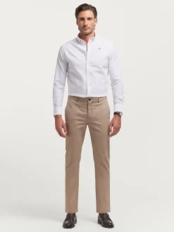 Chino-Alvaro Moreno PANTALON SLOT Camel