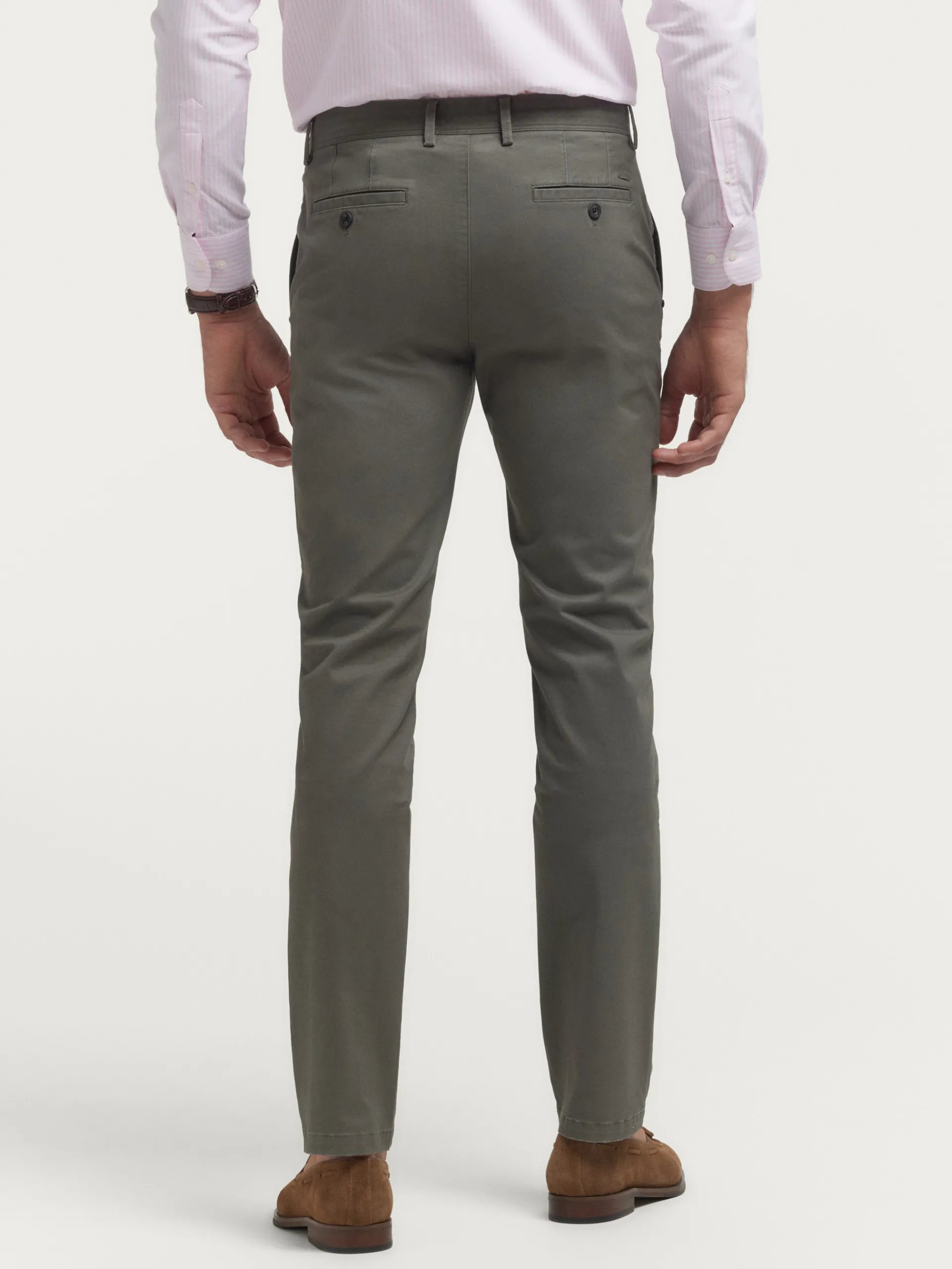 Chino-Alvaro Moreno PANTALON SLOT Verde