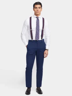Trajes|Trajes-Alvaro Moreno PANTALON TWILL Azul