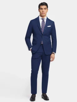 Trajes|Trajes-Alvaro Moreno PANTALON TWILL Azul