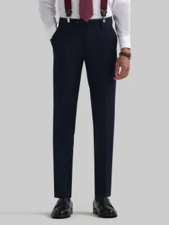 Trajes|Trajes - Vestir-Alvaro Moreno PANTALON TWILL CADETE Azul Marino