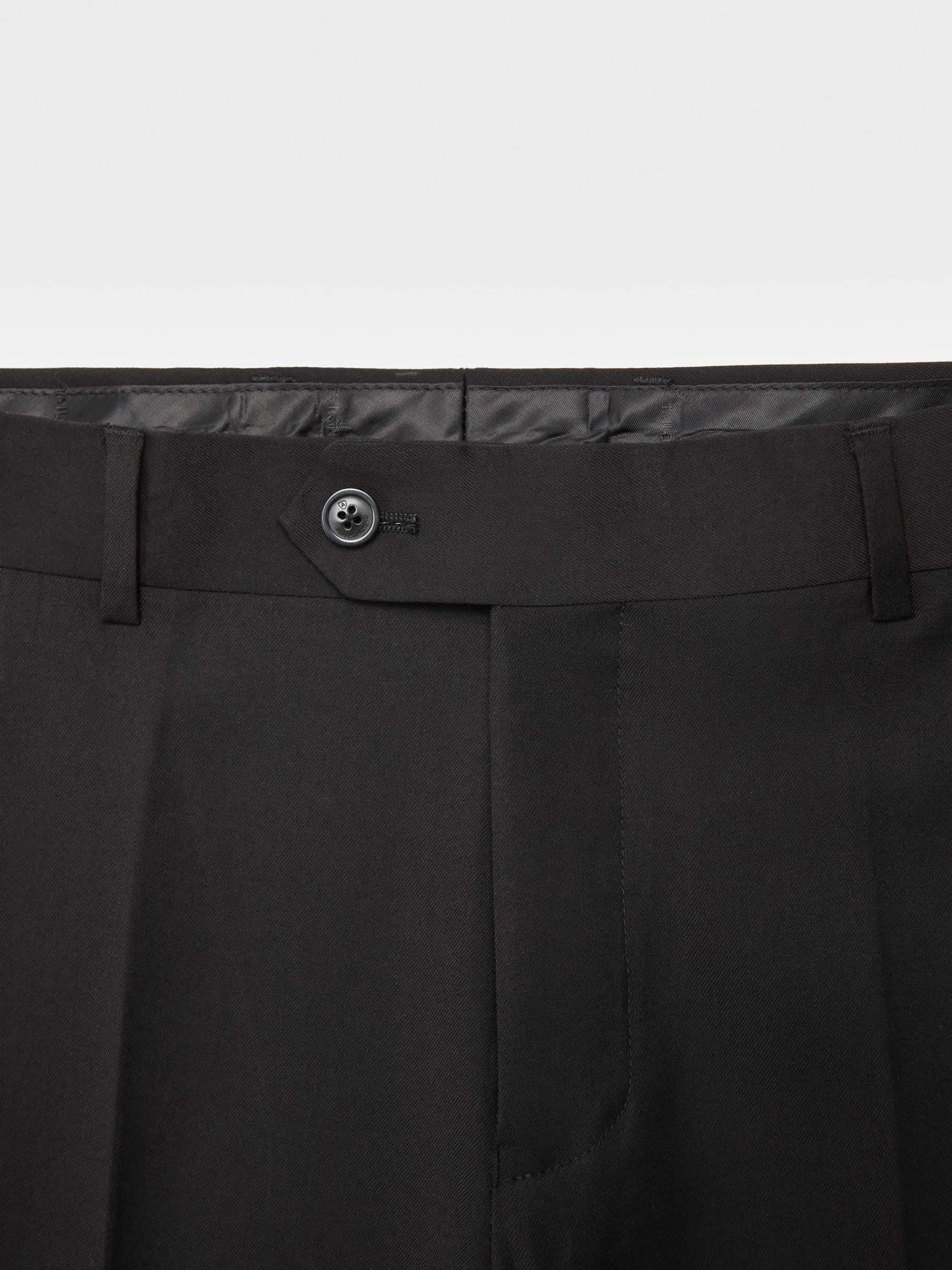 Trajes|Trajes-Alvaro Moreno PANTALON TWILL Negro