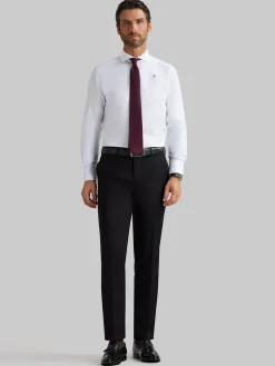 Trajes|Trajes-Alvaro Moreno PANTALON TWILL Negro