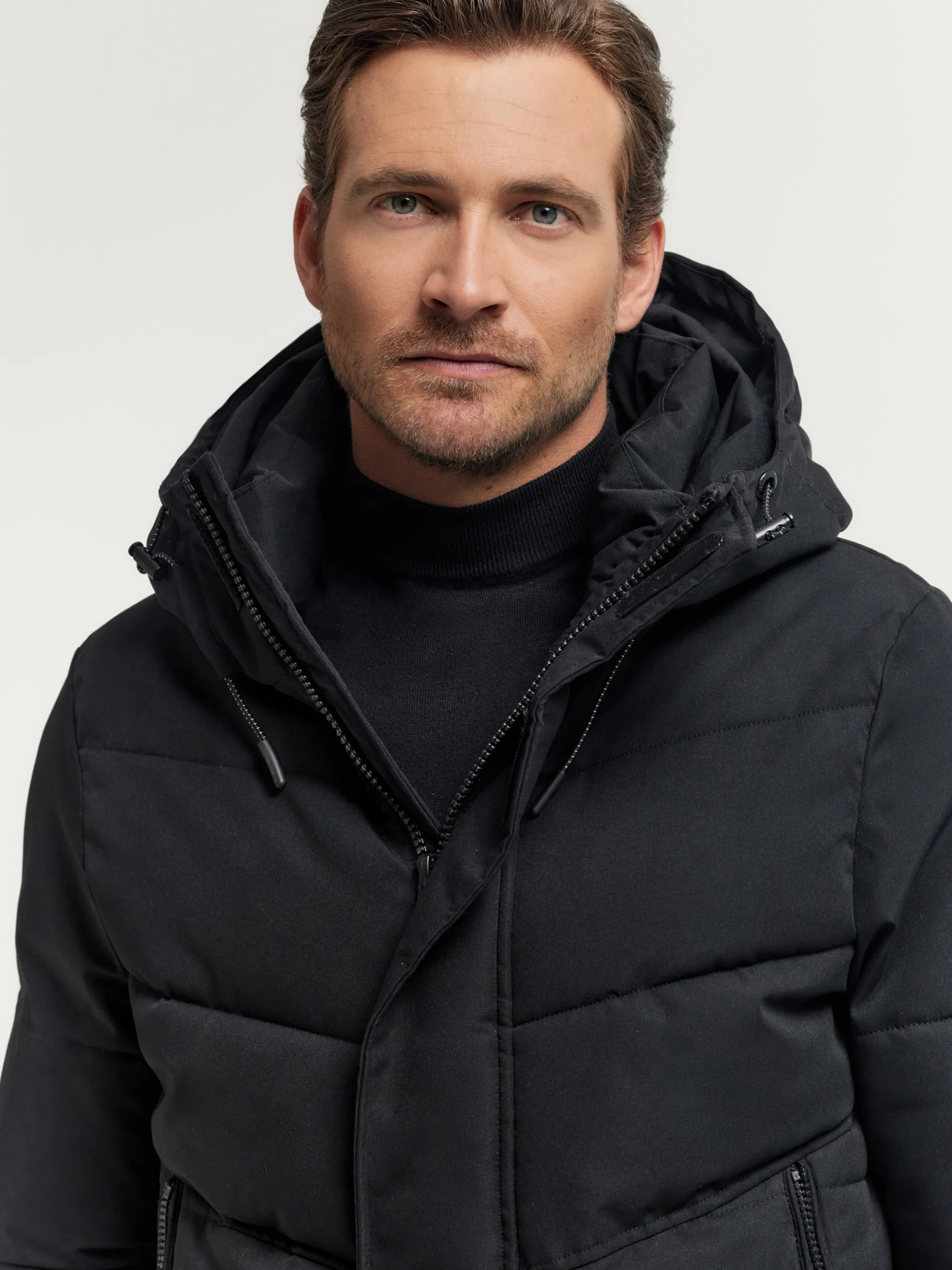 Cazadoras Y Parkas-Alvaro Moreno PARKA BASKERVILLE Negro