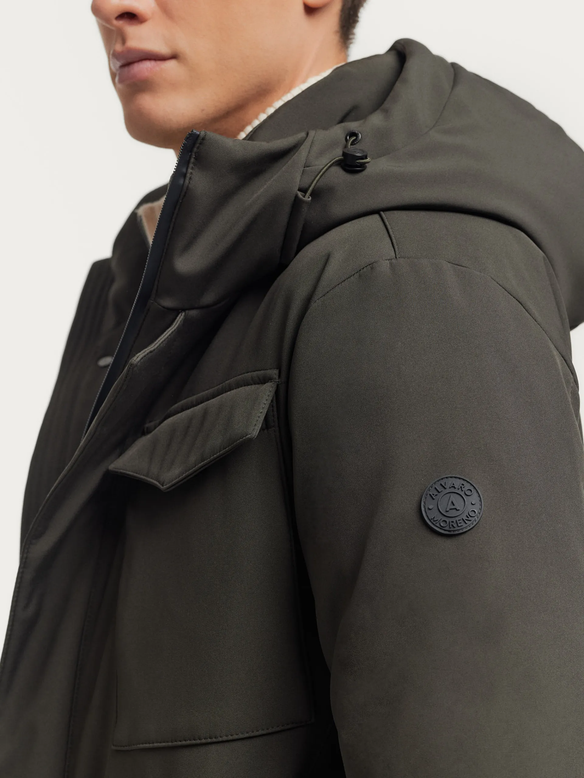 Cazadoras Y Parkas-Alvaro Moreno PARKA BORGIA Verde