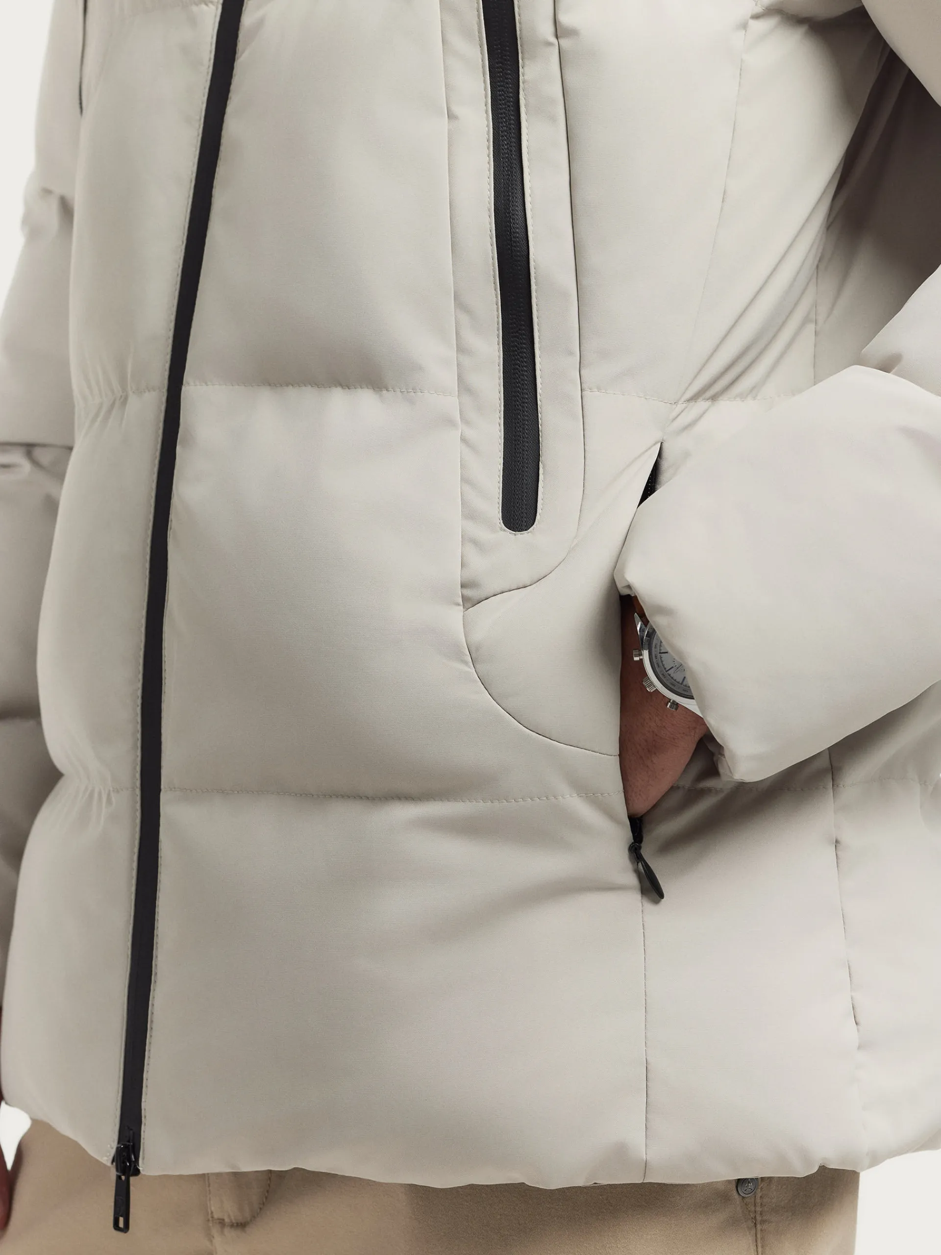 Cazadoras Y Parkas-Alvaro Moreno PARKA COMFORT Crudo