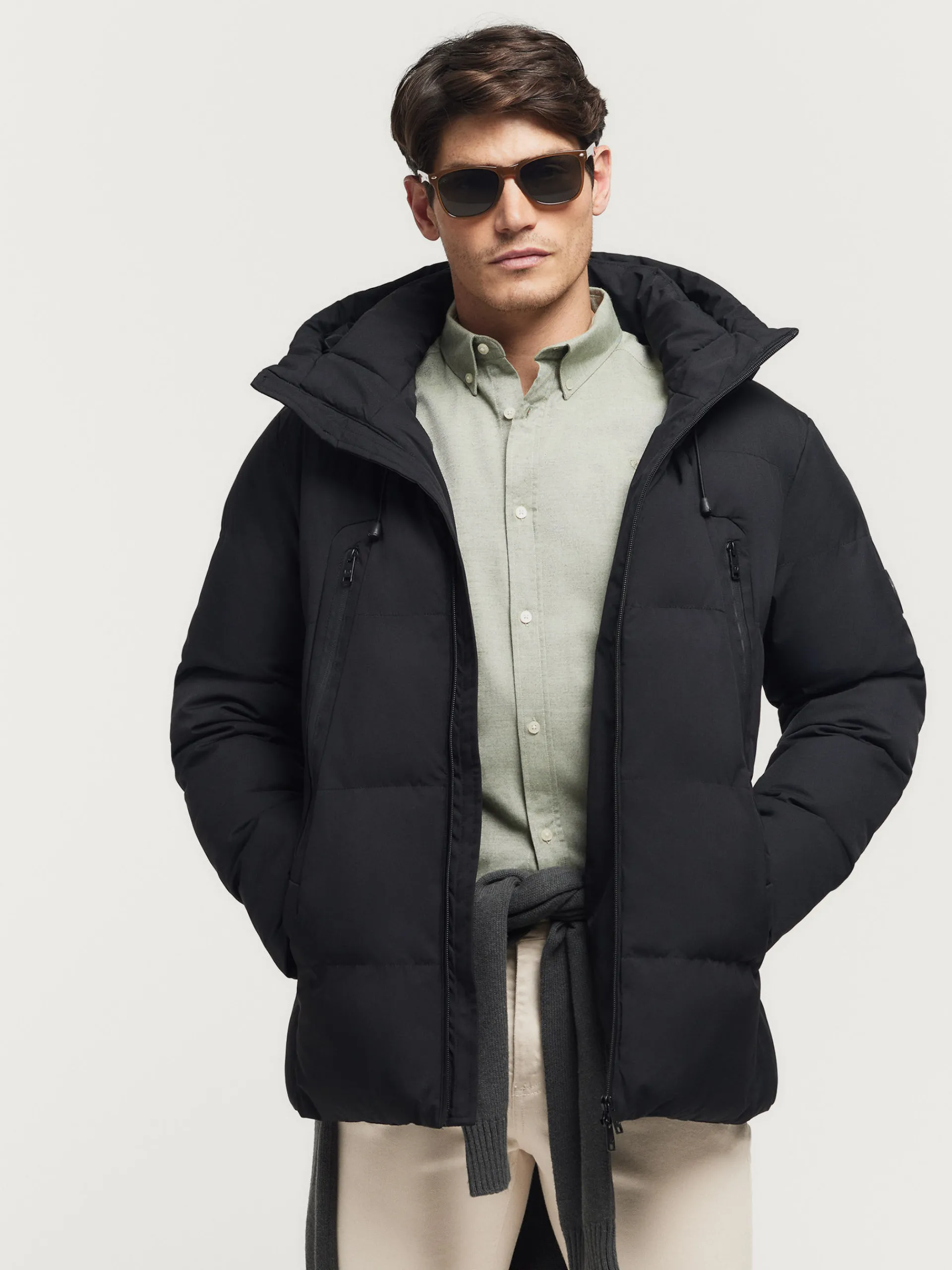 Cazadoras Y Parkas-Alvaro Moreno PARKA COMFORT Negro