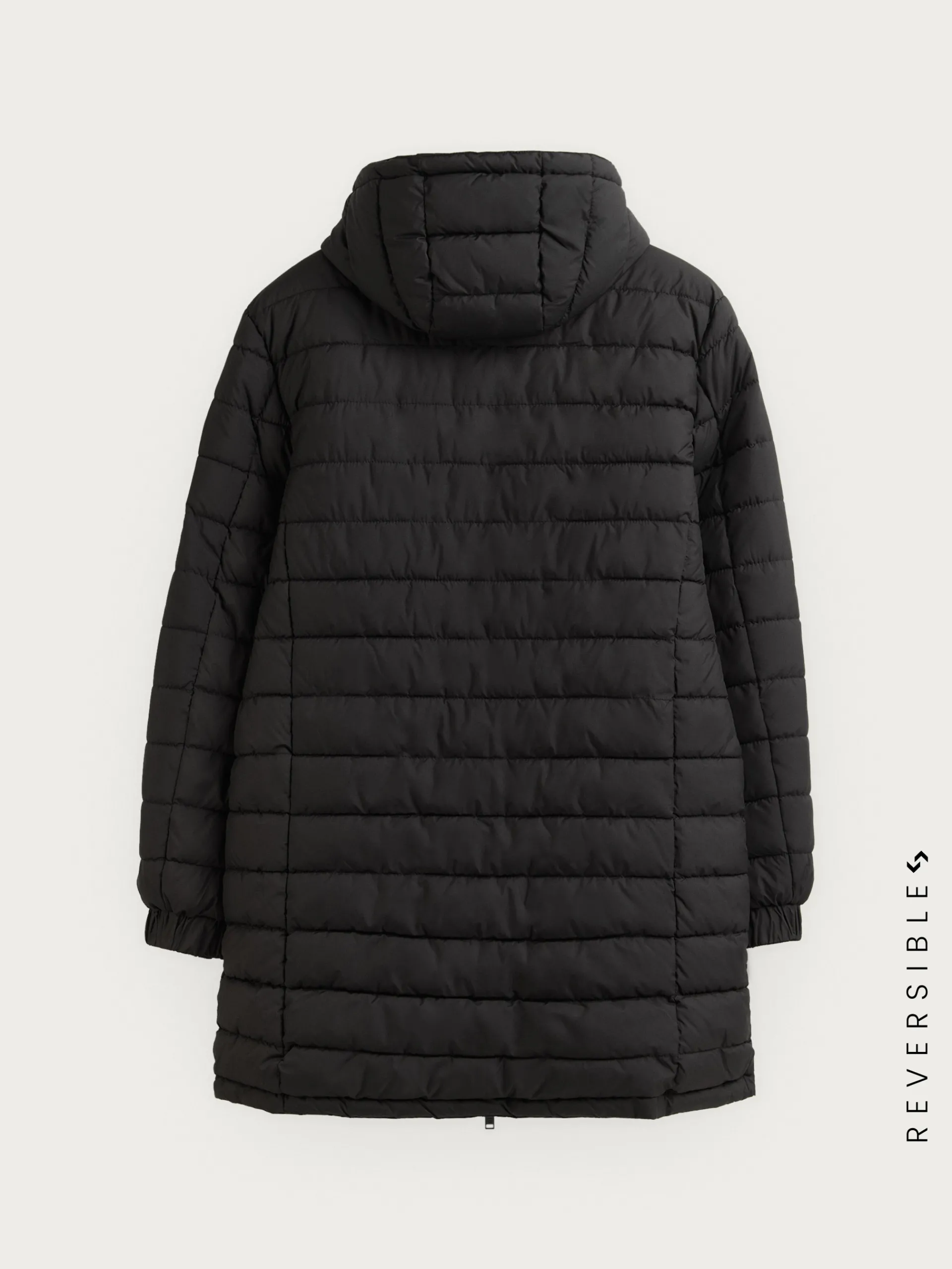 Cazadoras Y Parkas-Alvaro Moreno PARKA RATCHED REVERSIBLE | MARRÓN Azul Marino