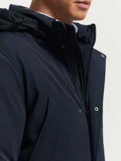 Cazadoras Y Parkas-Alvaro Moreno PARKA SHERMAN Azul Marino