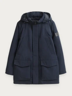 Cazadoras Y Parkas-Alvaro Moreno PARKA SHERMAN Azul Marino