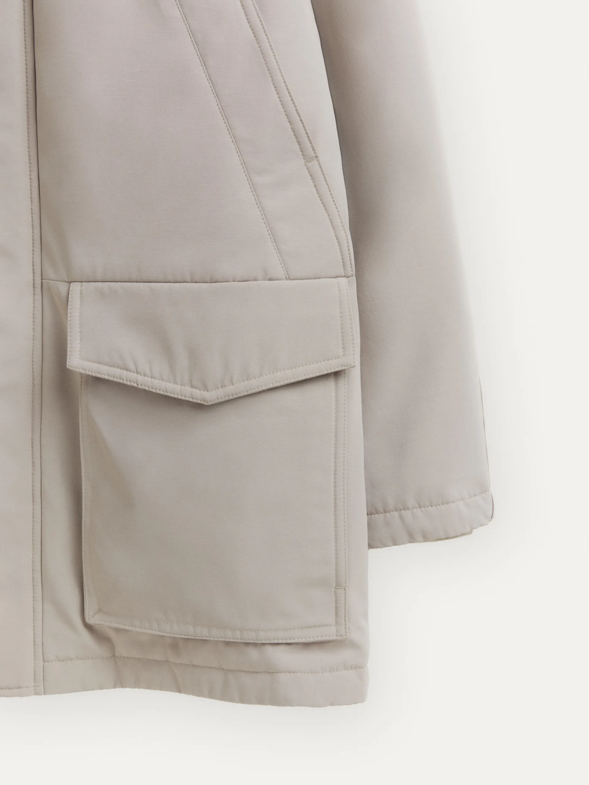 Cazadoras Y Parkas-Alvaro Moreno PARKA SHERMAN Crudo