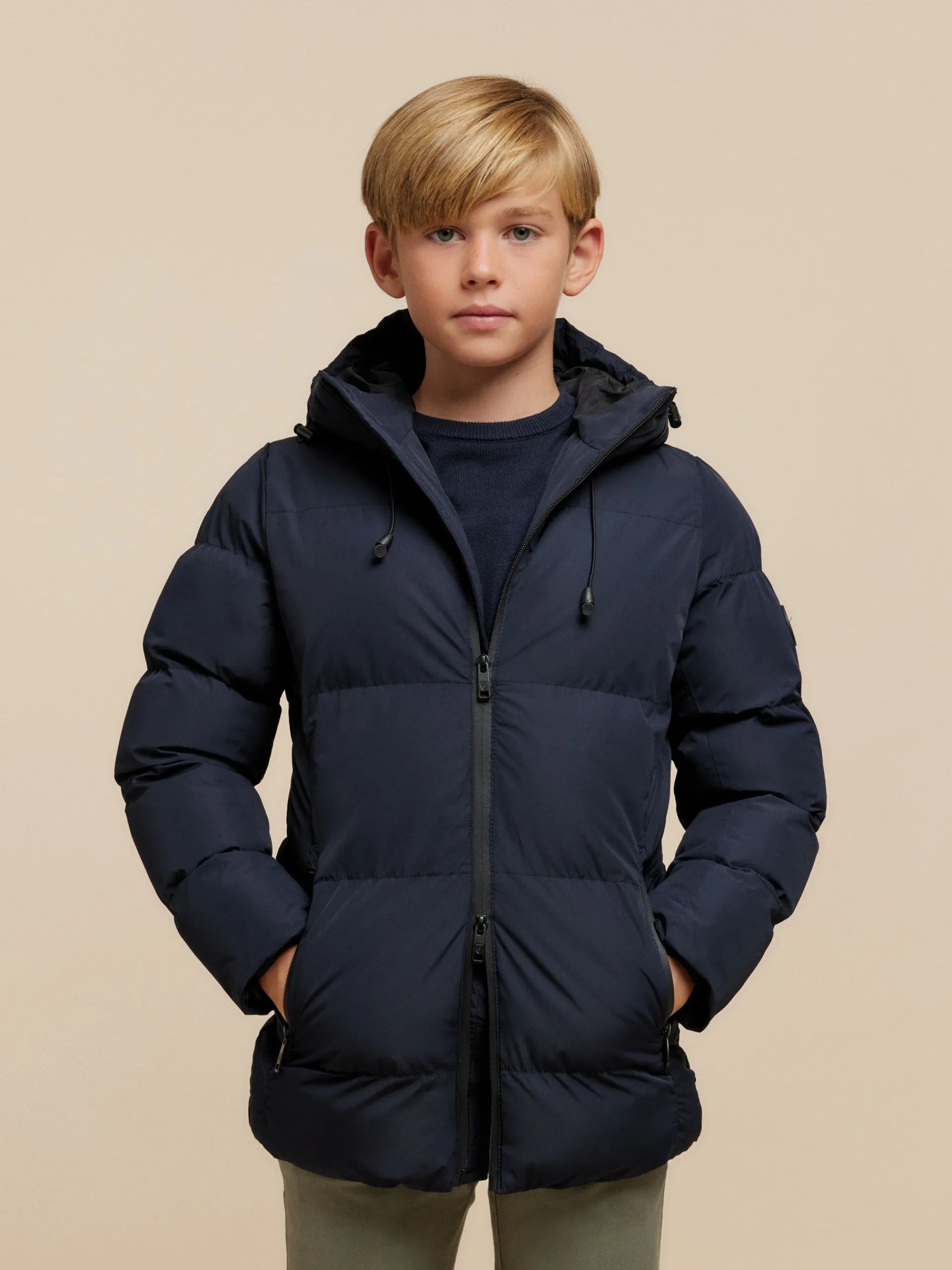 Cazadoras Y Chalecos-Alvaro Moreno PARKA SKYWEAR KIDS Azul Marino