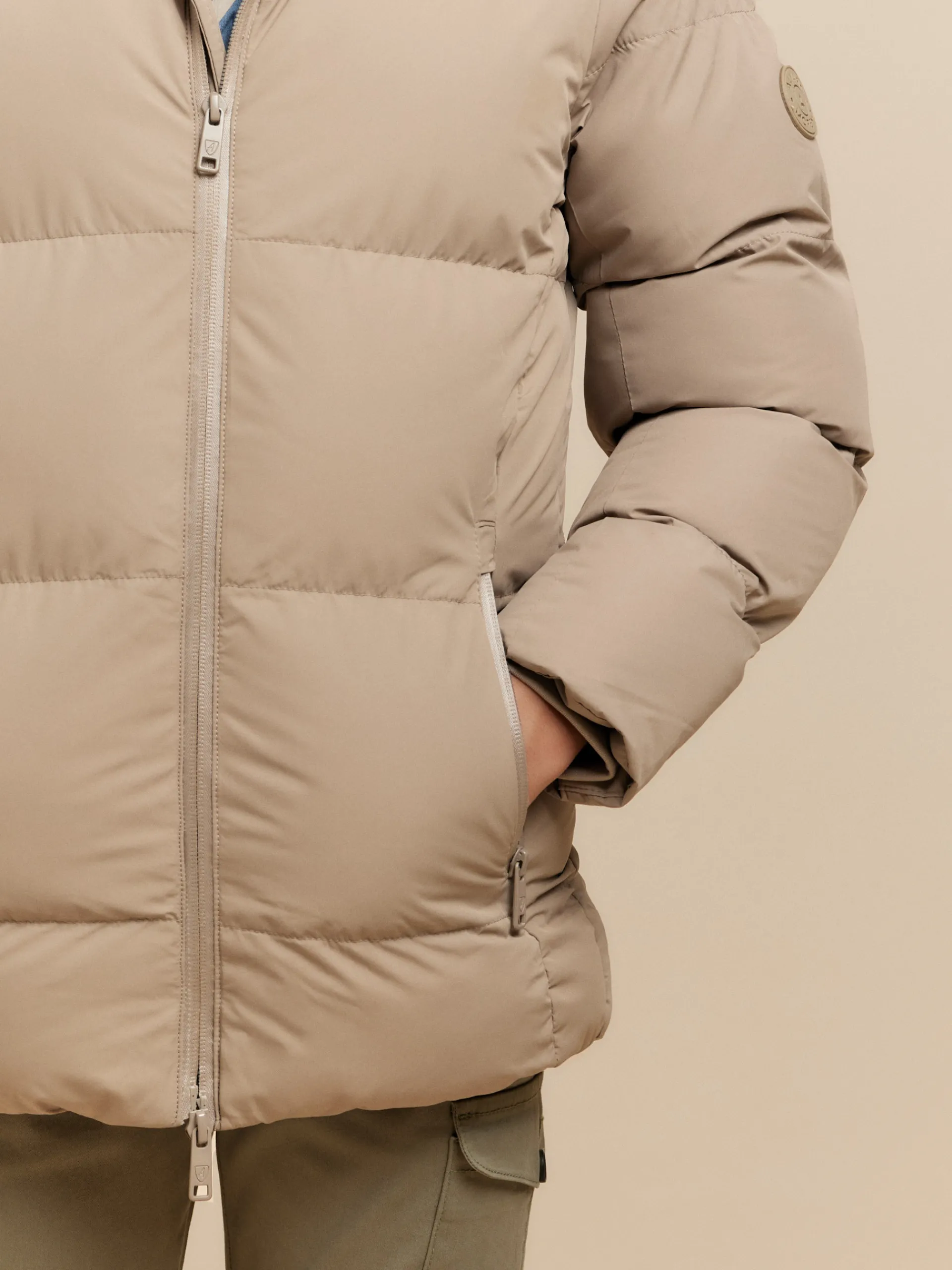 Cazadoras Y Chalecos-Alvaro Moreno PARKA SKYWEAR KIDS Camel