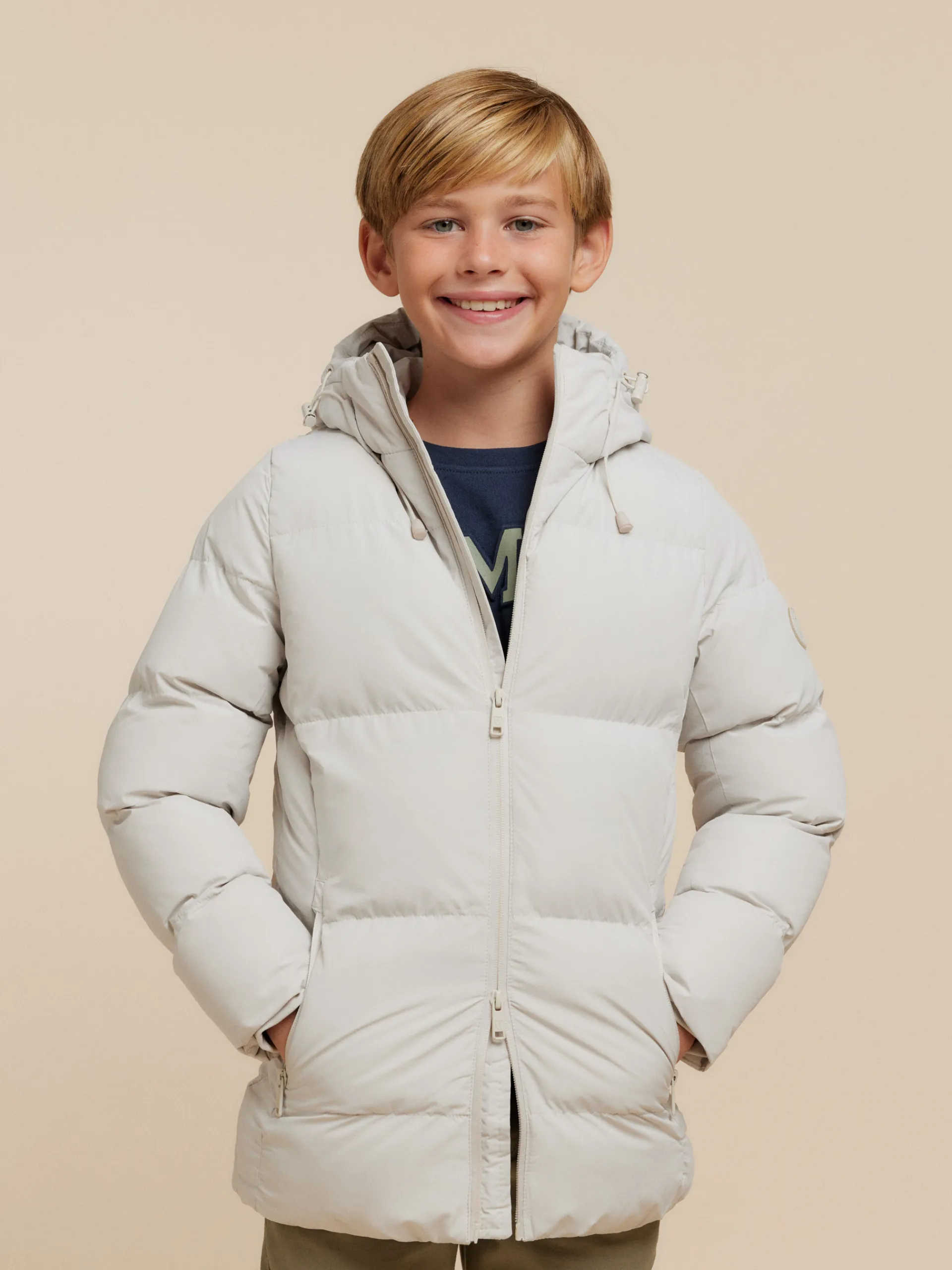 Cazadoras Y Chalecos-Alvaro Moreno PARKA SKYWEAR KIDS Crudo