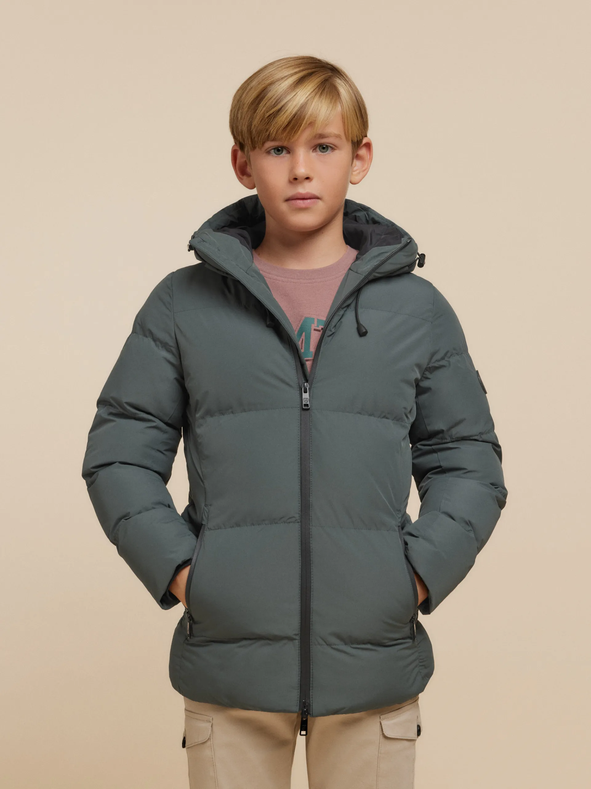Cazadoras Y Chalecos-Alvaro Moreno PARKA SKYWEAR KIDS Verde