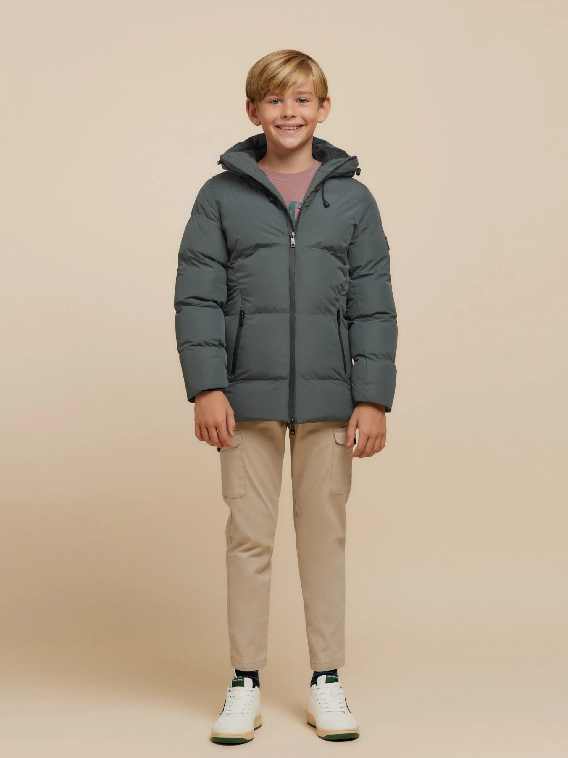 Cazadoras Y Chalecos-Alvaro Moreno PARKA SKYWEAR KIDS Verde