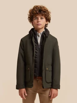 Cazadoras Y Chalecos-Alvaro Moreno PARKA TIM KIDS Verde