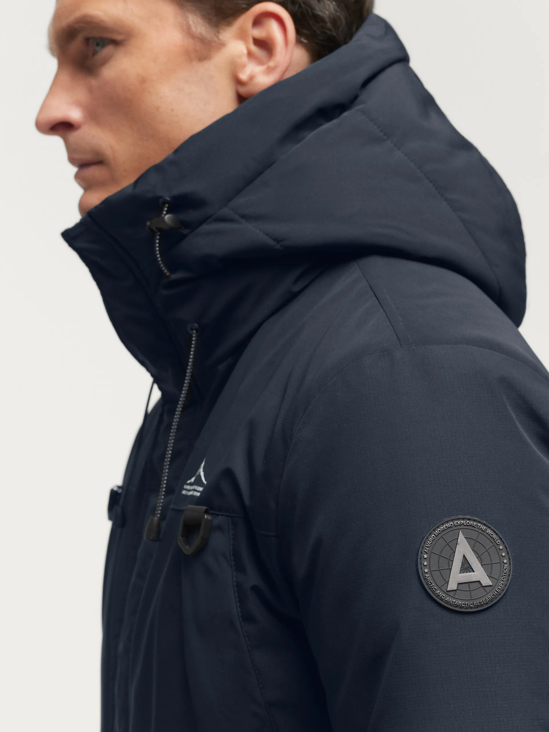 Cazadoras Y Parkas-Alvaro Moreno PARKA TREKKING Azul Marino